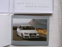 Audi Genf 2012 Pressemappe A3 s line,A6 allroad quattro