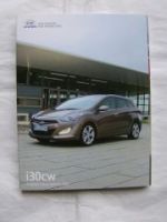 Hyundai i30cw Pressemappe 2012 Rarität