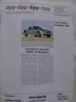 BMW Z4 Roadster E85 Frühjahr 2006 Update