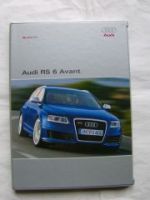 Audi RS 6 TypC6 Avant Pressemappe Januar 2008