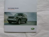The Range Rover 2007 Model Year Presseheft mit CD