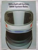BMW System-Helm Prospekt Februar 1981 Rarität