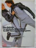 BMW Motorrad Zubehörprogramm 1979