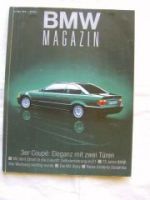 BMW Magazin 3/1991 3er Coupè E36, M3 E30,E1
