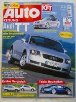 Auto Zeitung 23/1999 Audi TT,X5 E53 vs. M-Klasse W163