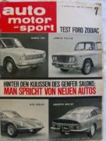 auto motor & sport 7/1963