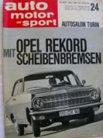 ams 24/1963 Opel Rekord,Ford Bobtail T,Abarth 2Liter GT