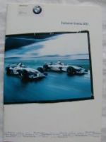 BMW F1 WilliamsF1 Team Exclusive Events 2001