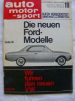 auto motor & sport 19/1964