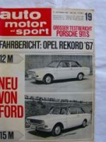 auto motor & sport 19/1966