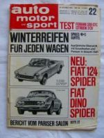 auto motor & sport 22/1966