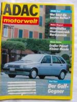 ADAC motorwelt März 1988 Fiat Tipo,300E 4Matic W124,