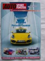 Auto Sport Fenster 2/3 2013 Porsche Cayman,BMW F800 GT,