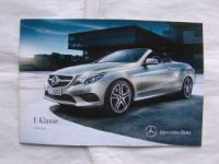 Mercedes Benz E-Klasse Cabriolet Facelift April 2013