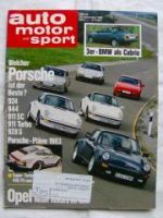 ams 26/1982 3er Baur TC E30,Porsche 924,944,911SC,