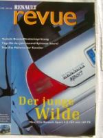 Renault revue 4/1999 Sport 2.0 16V,RX4,IDE