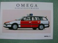 Opel Omega Einsatzleitwagen Caravan Prospekt 7/1994 NEU