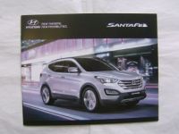 Hyundai Santa Fe Prospekt Januar 2013 NEU