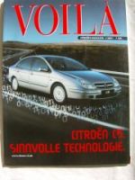 Voila 1/2001 Citroen C5 +CD,Chrono Sondermodelle,