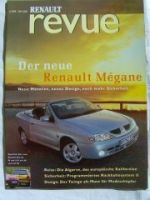 revue 1/1999 Mègane Cabriolet, Clio Si, Clio 16V,Twingo