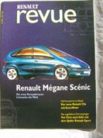 revue 2/1996 Mègane Scènic, Clio Econ-Motor,Spider