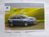 Subaru Outback Preisliste Januar 2013 NEU