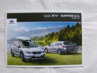 Subaru XV/Impreza Zubehör Prospekt 2013 NEU