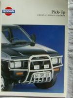 Nissan Pick-Up Zubehör Prospekt DIW21 Mai 1993