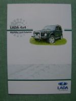 Lada Niva 4X4 Zubehör Prospekt 8/2007 NEU