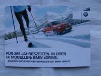 BMW xDrive Flyer Prospekt NEU