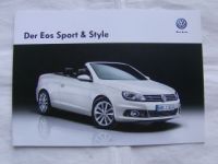 VW Eos Sport & Style Oktober 2012 NEU