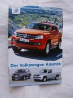 VW Amarok +Canyon Single Double Prospektheft
