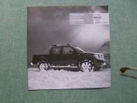 Nissan Navara 4/2006 Preisliste NEU
