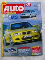 Auto Zeitung 21/2000 BMW M3 Coupè E46,Focus Turnier 1.8DI vs. As