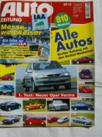 Auto Zeitung 19/1995 Saab 9000 CSE 2.0,406 SVdt 2.1,Vectra 1.8 1
