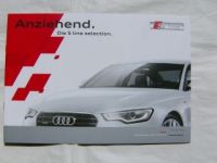 Audi S line selection Q3,A4,A5,6,A7 Sportback April 2013