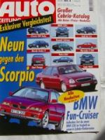 Auto Zeitung 4/1995 BMW 328i Coupè E36,Passat VR6,C280 W202,A4 2