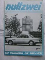 nullzwei Magazin Nr.5 für BMW & Glas 2500CS,2800CS,Glas 1700