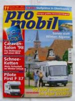 pro mobil 11/1998 Pilote First F37,Flair 6700i Dauertest,Vario S