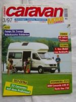 caravan 3/1997 60 Jahre Tabbert,SKW Concorde 620 XT,Vario Star 7