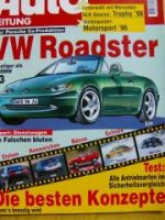 Auto Zeitung 4/1996 BMW 520i vs. 525tds E39, 406 ST 1.8-16V,