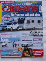 camping,cars & caravan 1/2013 Eriba Nova L, Caravelair Venicia,