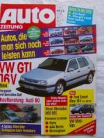 Auto Zeitung 23/1992 Ford Escort Ghia 16V, 600SEC C140,