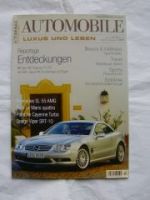 Automobile Luxus & Leben 11-12/2003 SL 55 AMG BR230,Audi Le Mans