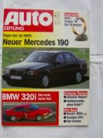 Auto Zeitung 4/1991 Ford Escort XR3i 2000,Scorpio 24V,Fiat Croma