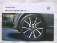 VW Zubehör Sommerkompletträder 2013 alle Baureihen NEU