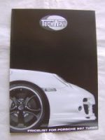 TechArt Pricelist Porsche 997 Turbo September 2007