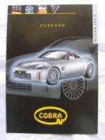 COBRA Zubehör Nissan 350 Z März 2006 Prospekt