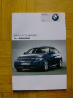 BMW Handbuch für Verkäufer 3er E90 Limousine +xi 3/2007 intern