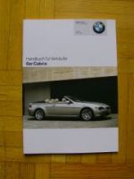 BMW Handbuch für Verkäufer 6er Cabrio E64 +M6 +SMG2 intern 3/200